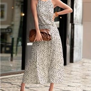 Polks Dot Maxi Dress
